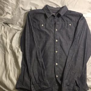 Patagonia - Large - Blue, Long Sleeve Button Down